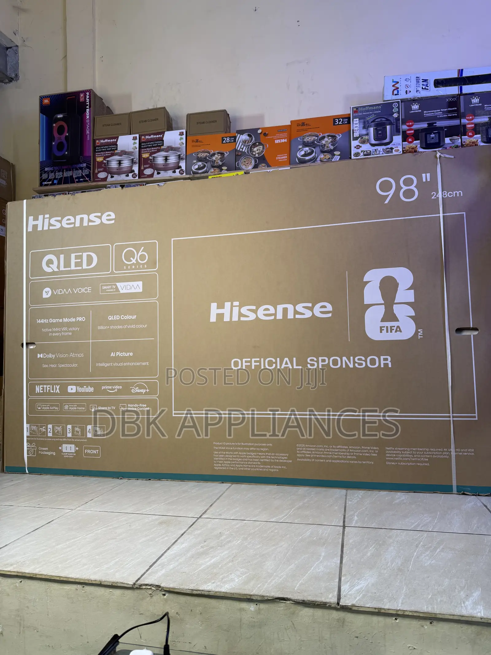 Hisense 98inch QLED Smart TV