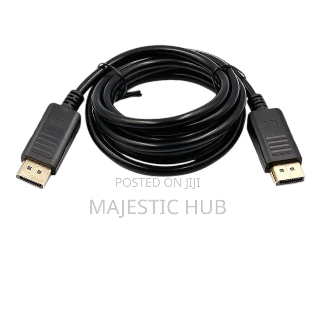 DisplayPort to DisplayPort Cable (DP Male to DP Male) – 4K Ultra HD
