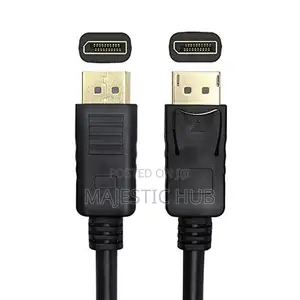 DisplayPort to DisplayPort Cable (DP Male to DP Male) – 4K Ultra HD