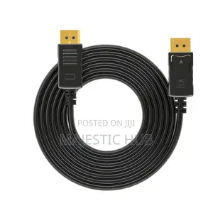 DisplayPort to DisplayPort Cable (DP Male to DP Male) – 4K Ultra HD