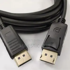 DisplayPort to DisplayPort Cable (DP Male to DP Male) – 4K Ultra HD