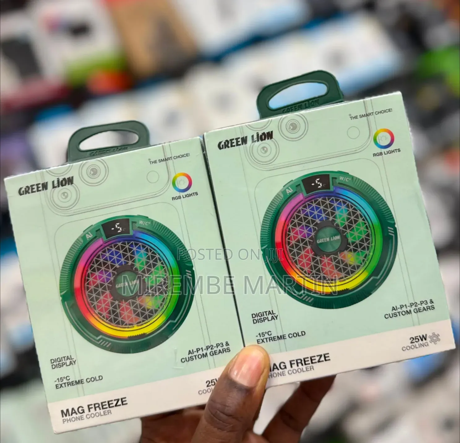 Green Lion Mag Freeze Phone Cooler,