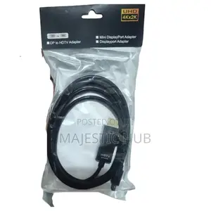 Mini DisplayPort to HDMI Cable Adapter – 4K X 2K UHD (DP to HDTV)