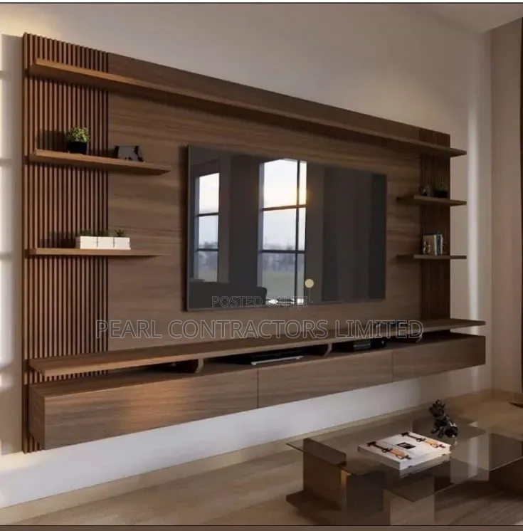 TV Stands/Barlesconi Wall Unit TV Stands in Any Colour