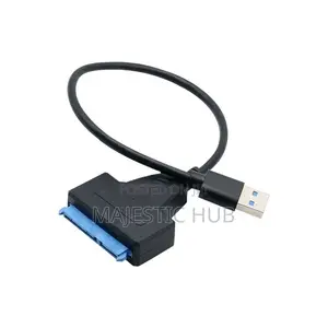 USB 3.0 to SATA Adapter With 12V Power Support for 2.5" 3.5" HDD/SSD