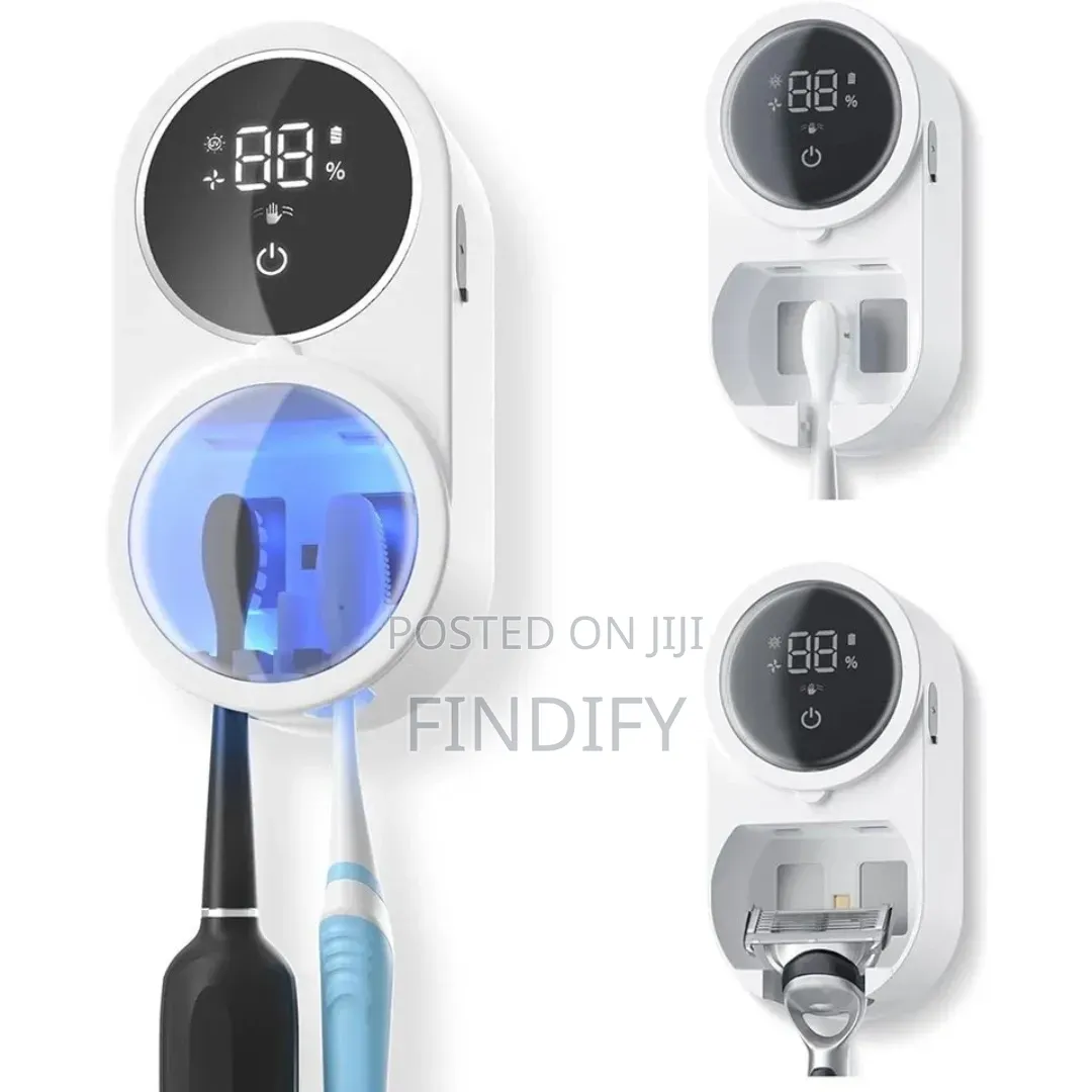 UV Toothbrush Sanitizer Box With Drying