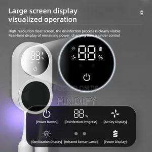 UV Toothbrush Sanitizer Box With Drying