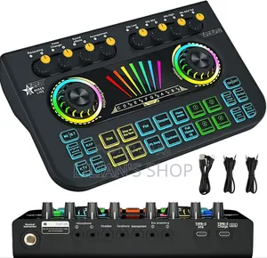 X3 Live Sound Card and Voice Changer Mixer