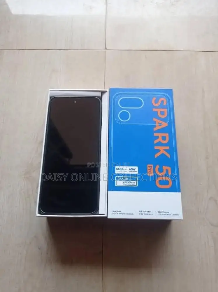 New Tecno Spark 50 Pro 256 GB Gray
