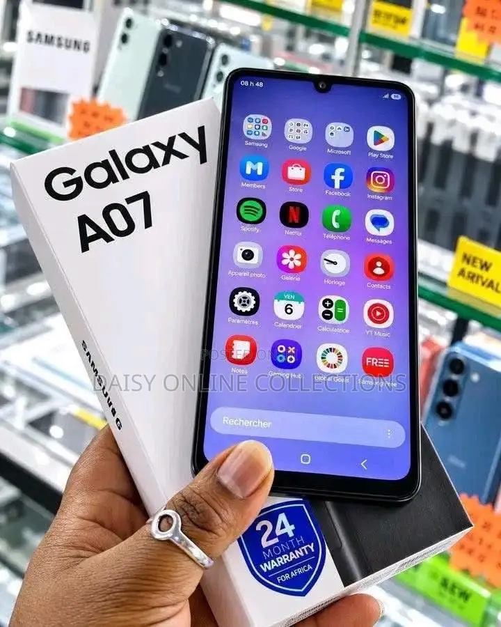 New Samsung Galaxy A07 128 GB Purple