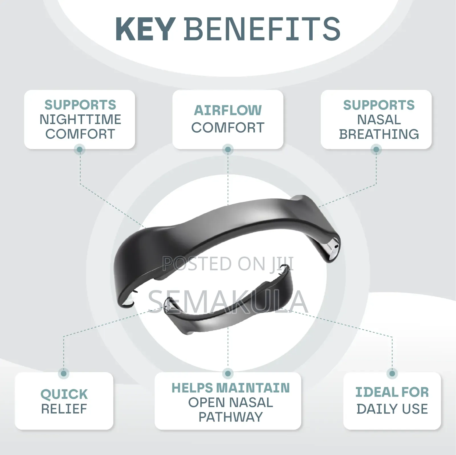 Intake Nasal Dilator / Magnetic Nasal Dilator Set