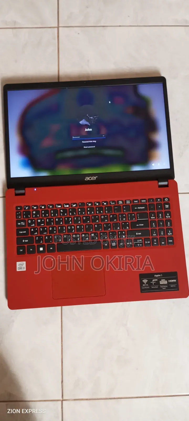 Laptop Acer Aspire 3 12GB Intel Core i3 HDD+SSD 1T