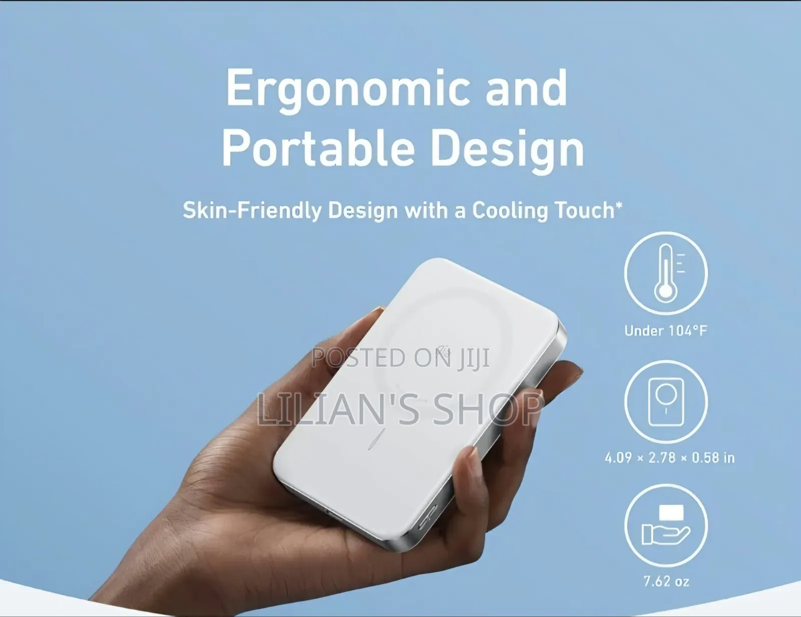 Anker MagGo Power Bank Ultra-Slim 10,000mAh Magnetic Battery Pack
