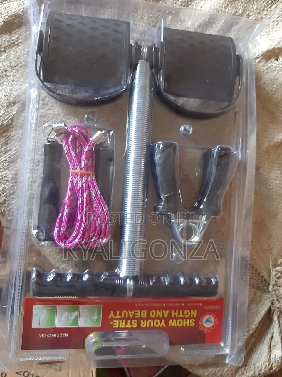 Tummy Trimmer,rope and Hand Grip