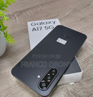 New Samsung Galaxy A17 5G 256 GB Black