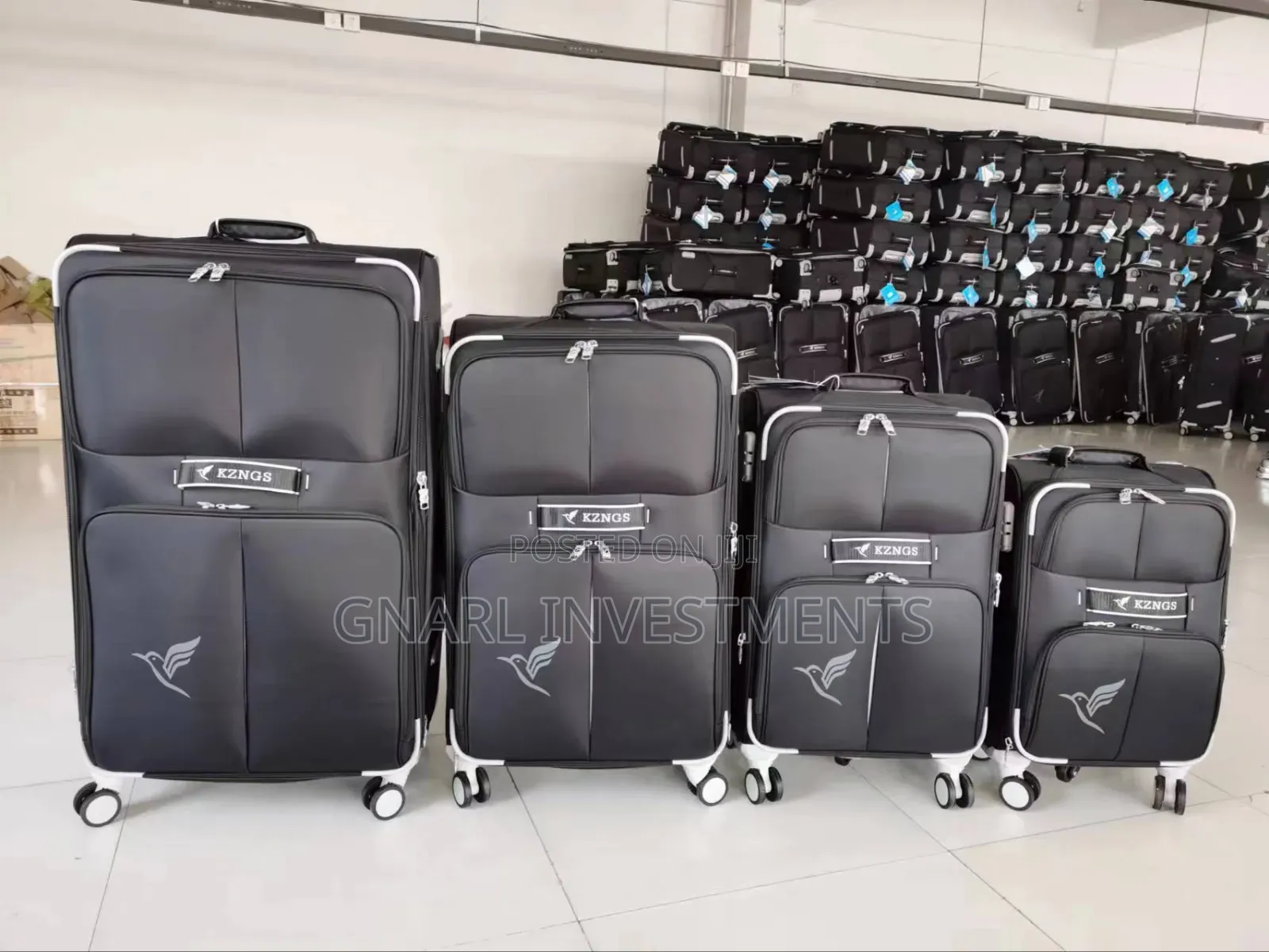 KZNGS VIP Travel Suitcase 4 Set