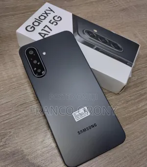 New Samsung Galaxy A17 5G 256 GB Black