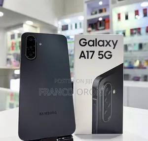 New Samsung Galaxy A17 5G 256 GB Black