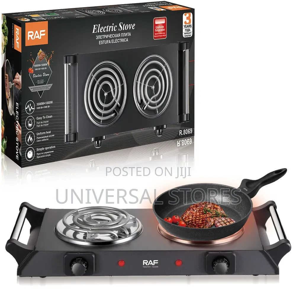 Raf Double Electric Stove/Hot Plate
