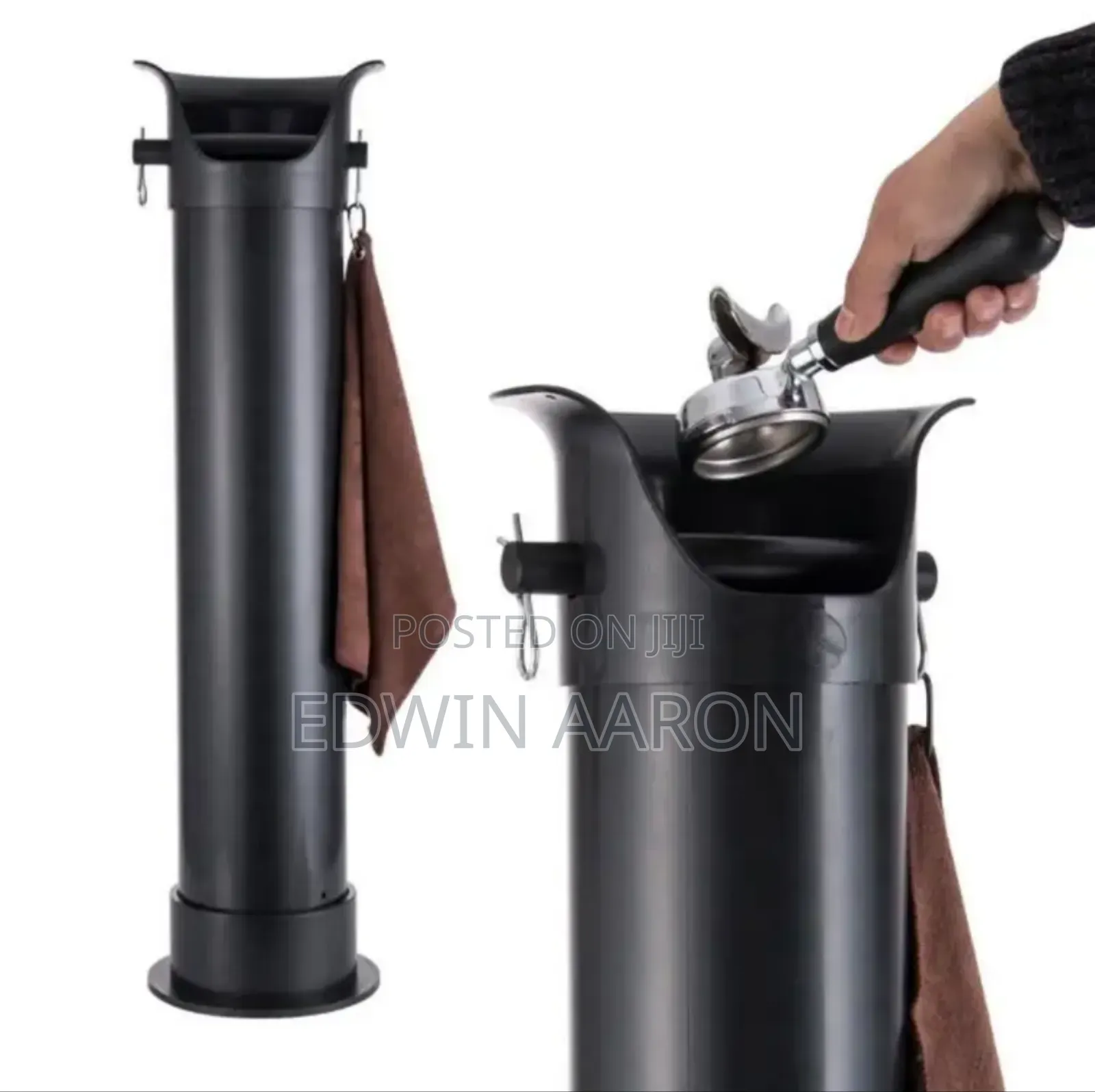 Large Capacity Rubber Coffee Knock Box