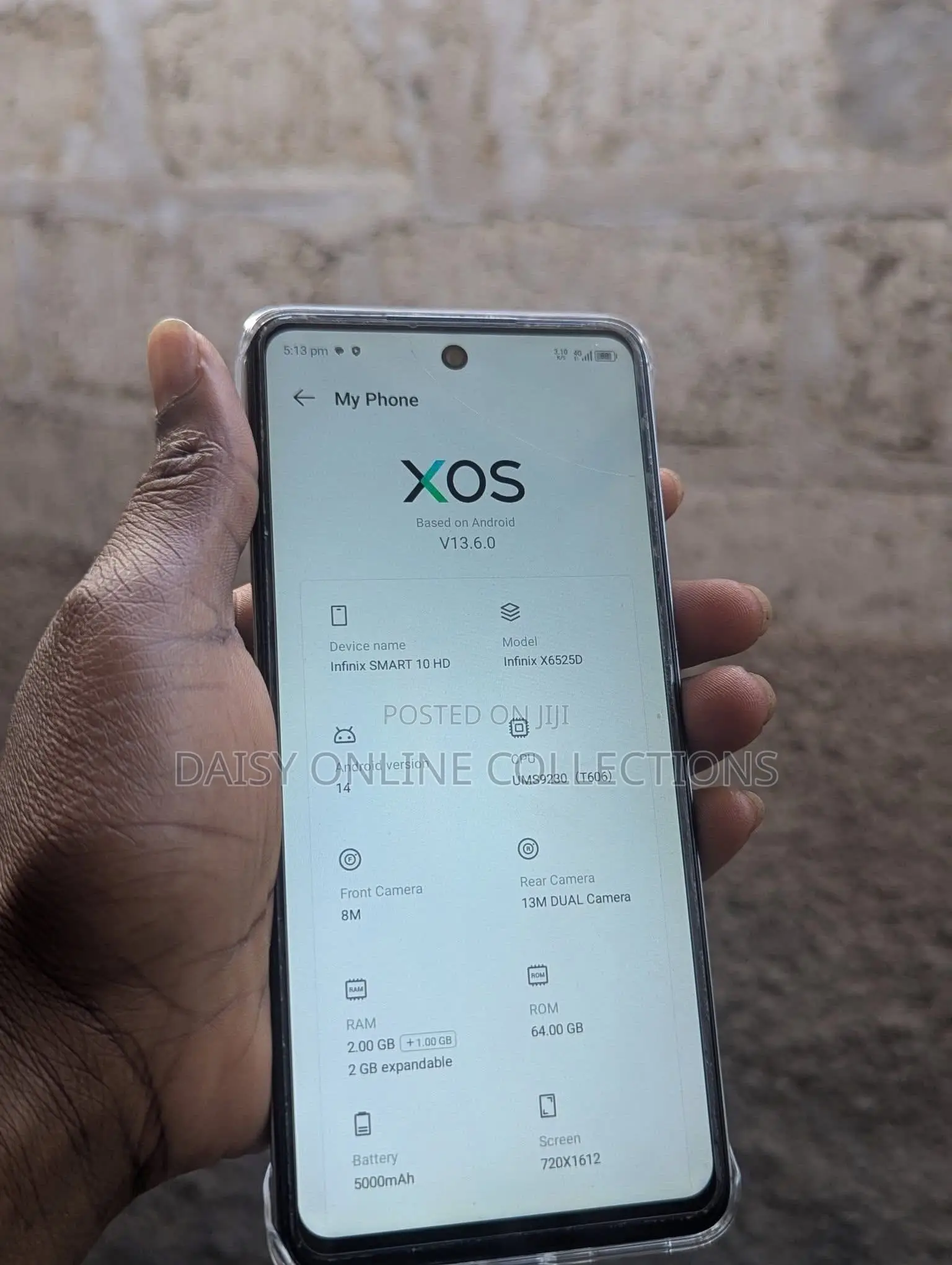 New Infinix Smart 10 HD 64 GB Graphite