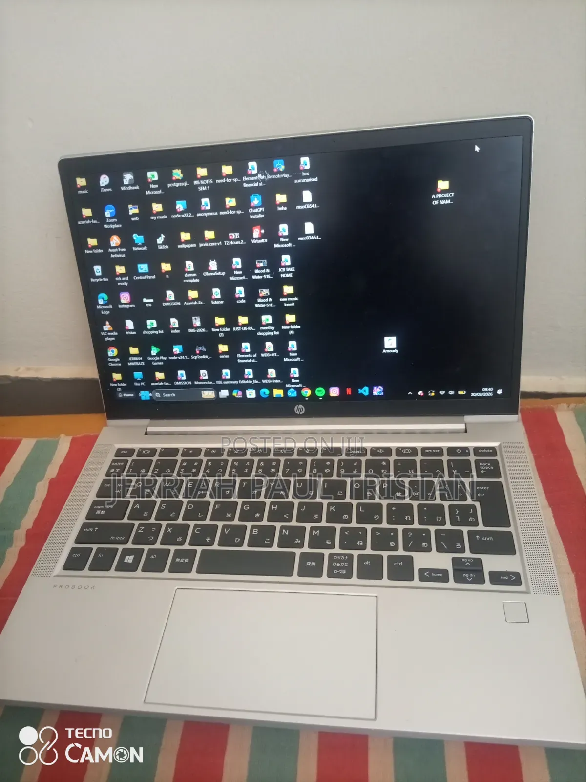 Laptop HP ProBook 640 16GB AMD Ryzen 5 HDD+SSD 500GB