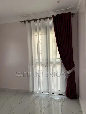 Plain Maroon Curtains Per Meter