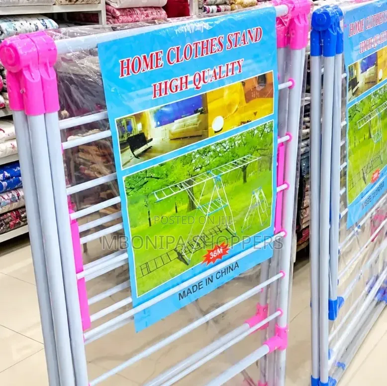 Foldable Home Clothes Drying Stand – 36M
