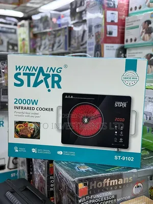Winning Star 2000W Infrared Cooker (Model ST-9102)