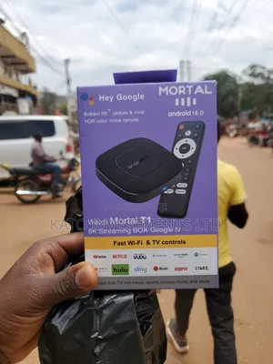 Mortal T1 Android TV Box, an 8K Streaming Device