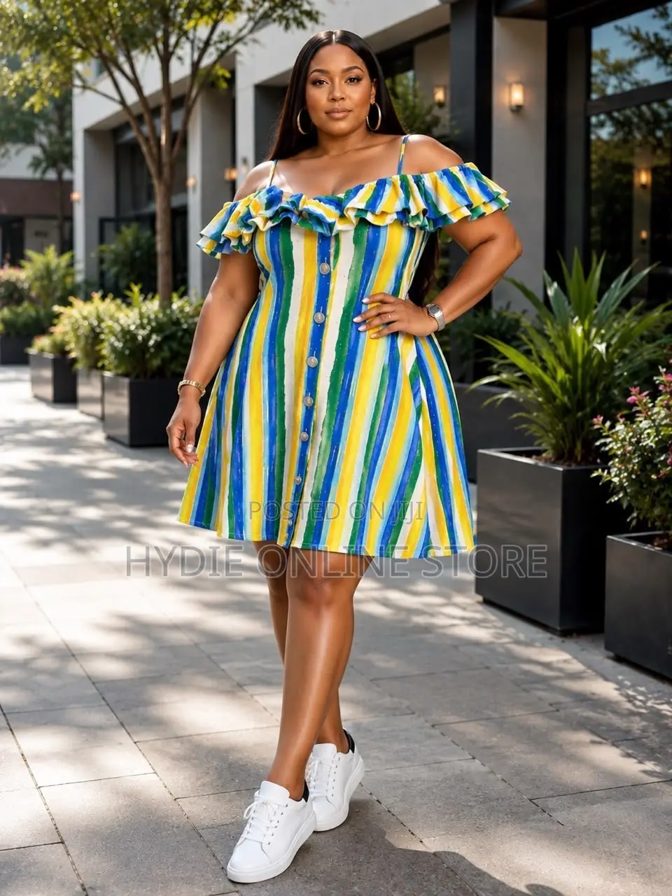 Elegant Sleeveless Button-Front Short Dress – Stylish & Comfortable 