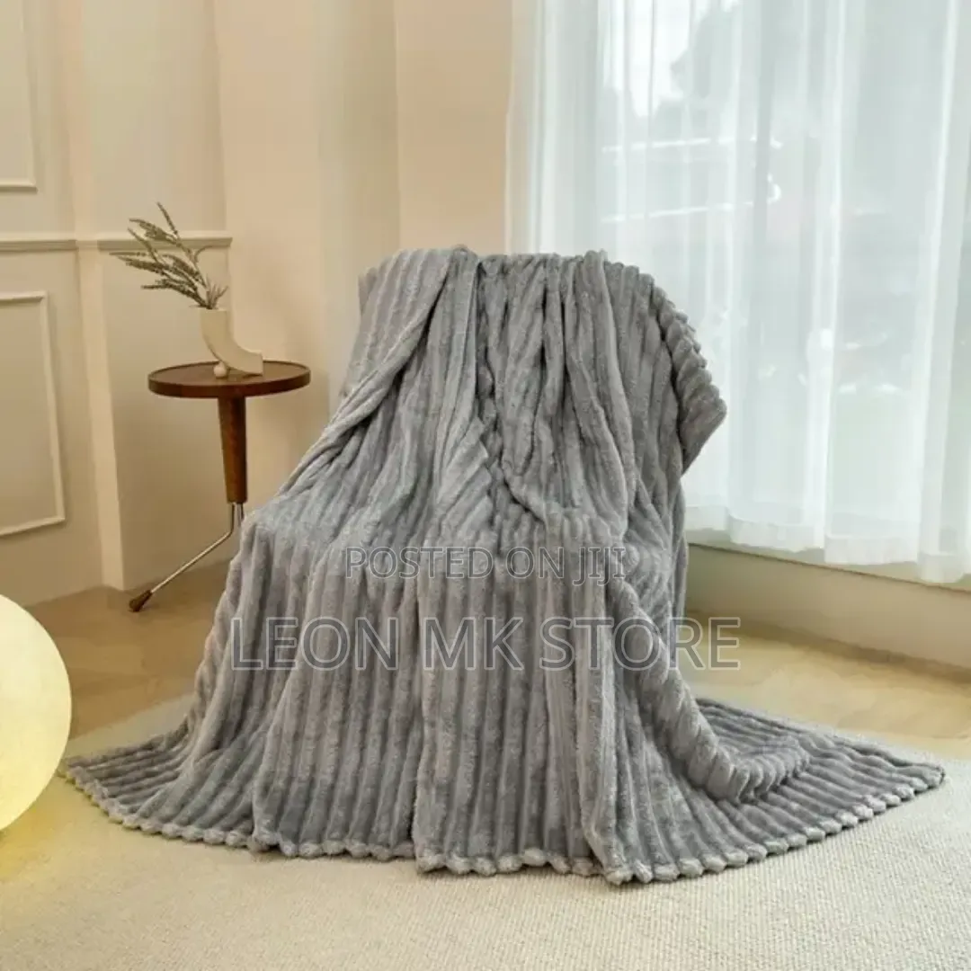 Luxury Throw Grey Blankets