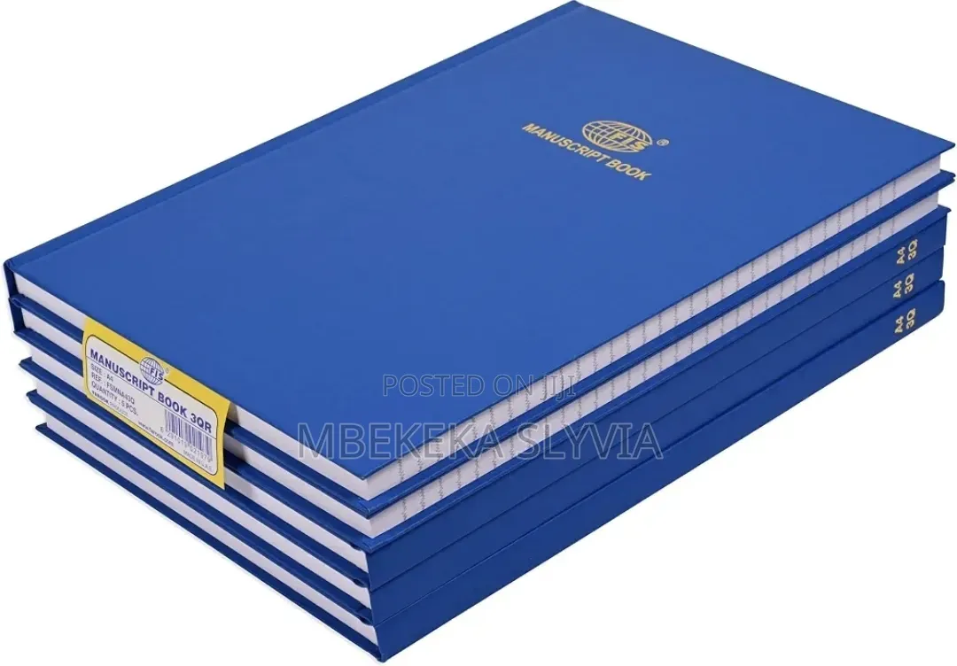Manuscript Books 3Q 1doz Stationary Books