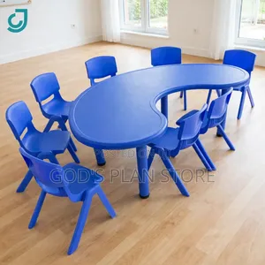 Monty Kids Plastic Chairs and Table Kids Plastic Table and Chairs