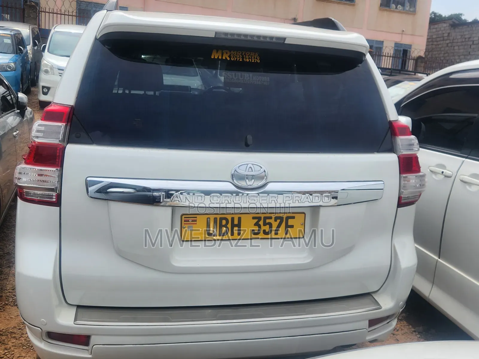 Toyota Land Cruiser Prado 2015 White