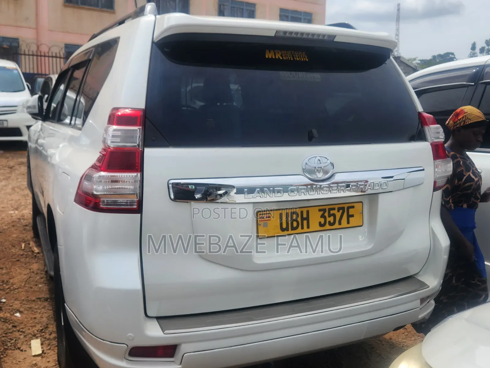 Toyota Land Cruiser Prado 2015 White