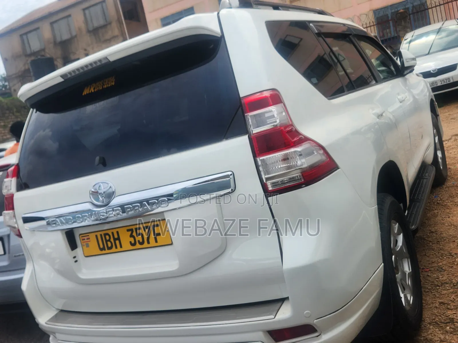 Toyota Land Cruiser Prado 2015 White