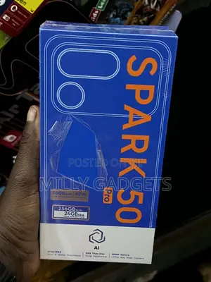 New Tecno Spark 50 Pro 256 GB Black