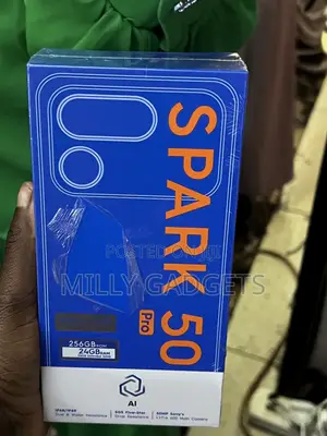 New Tecno Spark 50 Pro 256 GB Black