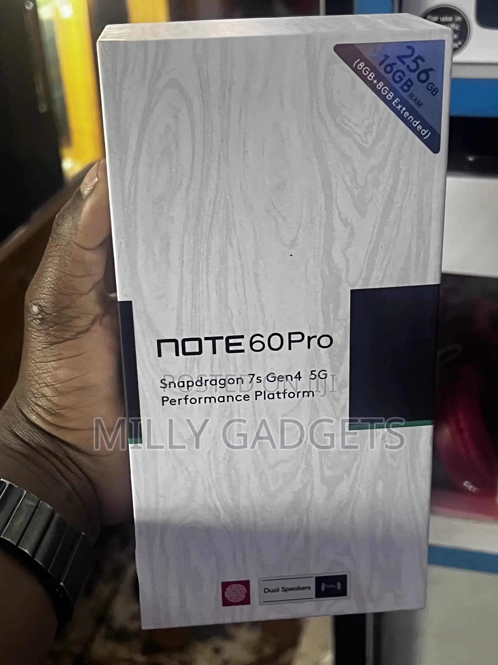 New Infinix Note 60 Pro 256 GB Black