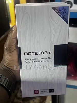 New Infinix Note 60 Pro 256 GB Black