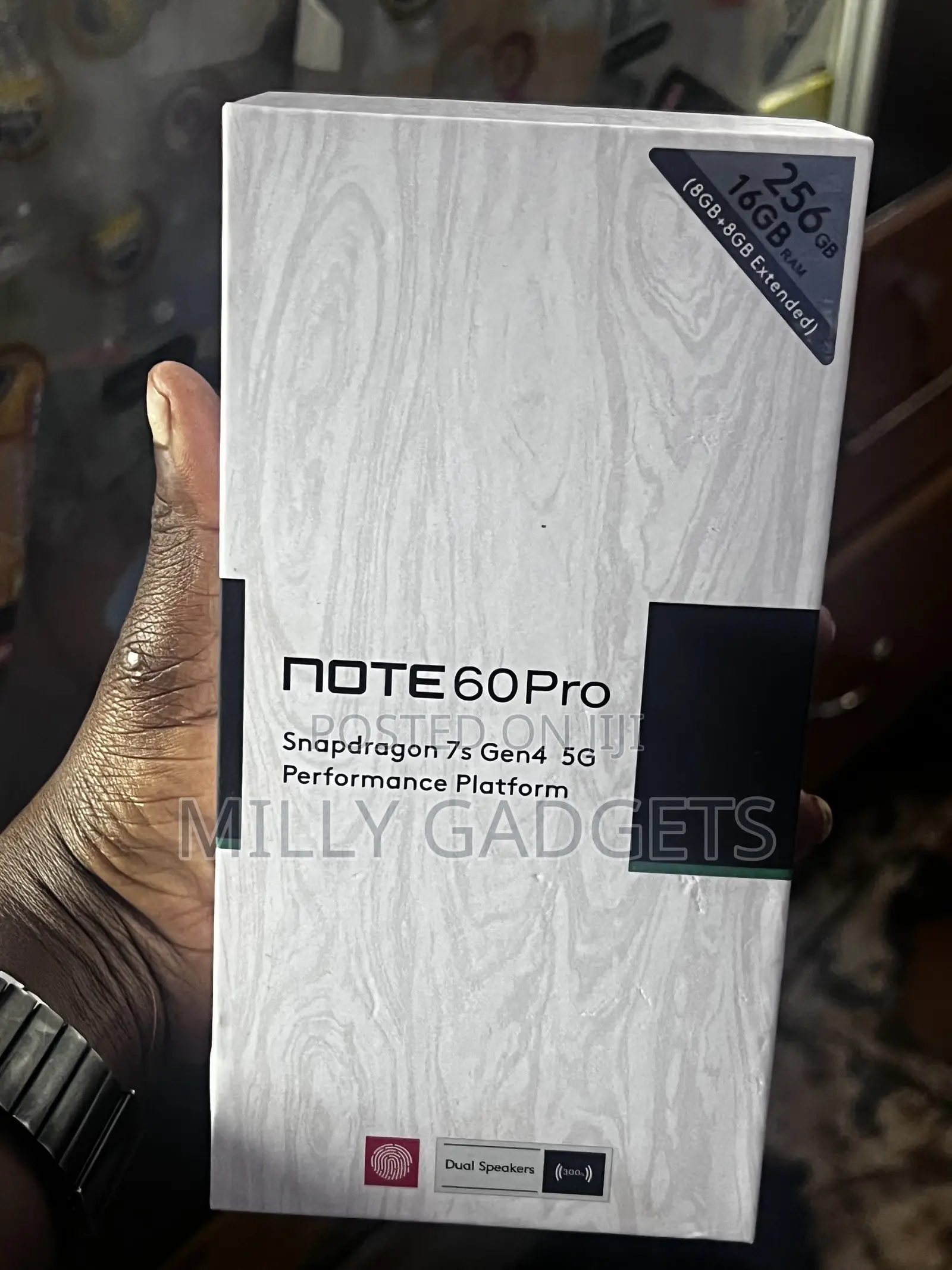 New Infinix Note 60 Pro 256 GB Black