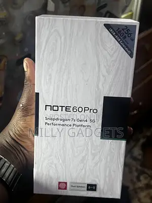 New Infinix Note 60 Pro 256 GB Black