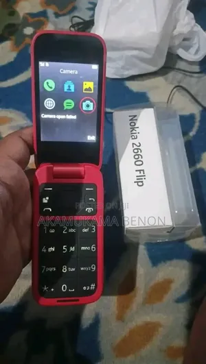 New Nokia 2660 Flip Red