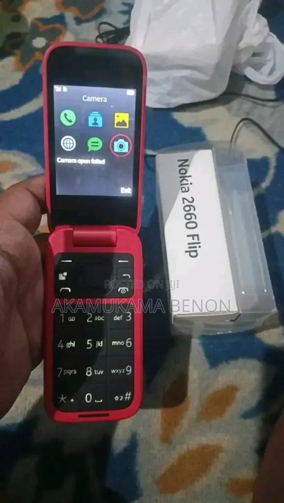 New Nokia 2660 Flip Red