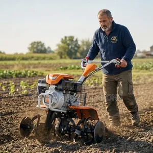 German STIHL Heavy-Duty Petrol-Powered Agricultural Tiller