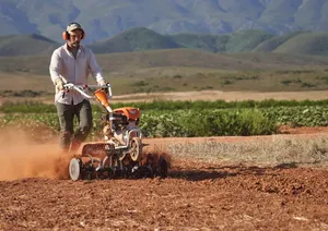 German STIHL Heavy-Duty Petrol-Powered Agricultural Tiller