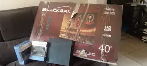 Tow Screen and Play Station and Controllers