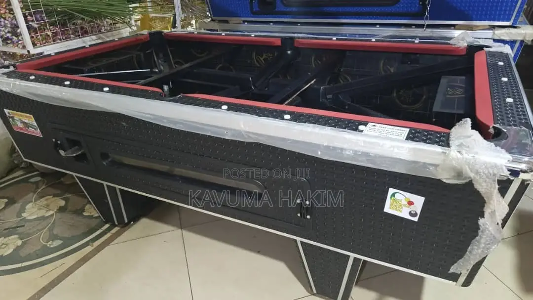 3D Black Pool Table