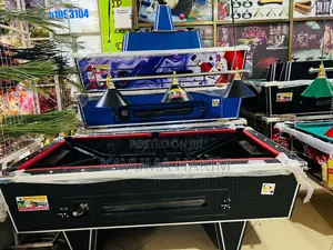 3D Black Pool Table